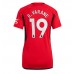 Manchester United Raphael Varane #19 Dámské Domácí Dres 2023-24 Krátkým Rukávem